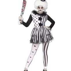 Spirit Halloween Adult Twisted Trickster Clown Costume