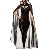 Spirit Halloween Adult Sheer Vampire Cape