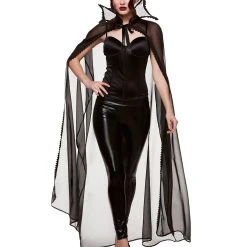 Spirit Halloween Adult Sheer Vampire Cape