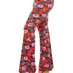 Spirit Halloween Hippie Bell Bottom Leggings -Cheap Trick Or Treat Hub Store 01346659 c