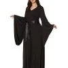 Spirit Halloween Adult Black Hooded Dress
