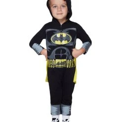 Spirit Halloween Toddler Batman One Piece Costume - DC Comics 11 Spirit Halloween Toddler Batman One Piece Costume - DC Comics -Cheap Trick Or Treat Hub Store 01347392 a