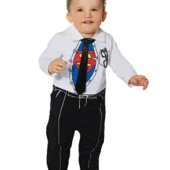 Spirit Halloween Baby Superman Clark Kent Costume - DC Comics