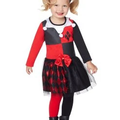 Spirit Halloween Toddler Harley Quinn Dress - DC Comics