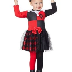 Spirit Halloween Toddler Harley Quinn Dress - DC Comics -Cheap Trick Or Treat Hub Store 01347616 c