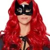 Spirit Halloween Black Cat Eye Half Mask