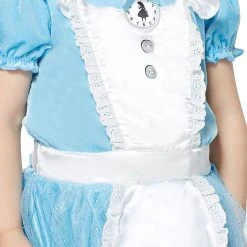 Spirit Halloween Toddler Alice in Wonderland Dress Costume - Disney -Cheap Trick Or Treat Hub Store 01347897 d
