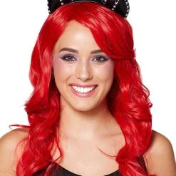 Spirit Halloween Stitched Cat Ear Headband