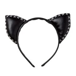 Spirit Halloween Stitched Cat Ear Headband -Cheap Trick Or Treat Hub Store 01348077 d