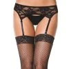 Spirit Halloween Black Lace Garter Belt