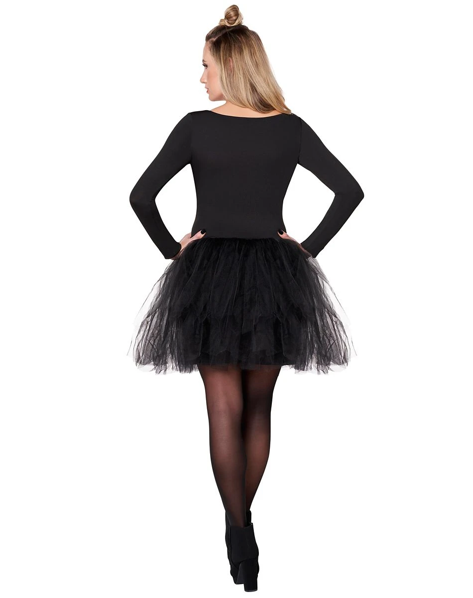 Spirit Halloween Adult Black Starter Tutu Dress 2 Spirit Halloween Adult Black Starter Tutu Dress - Image 2