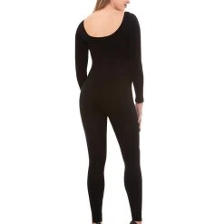 Spirit Halloween Black Seamless Catsuit -Cheap Trick Or Treat Hub Store 01352004 b