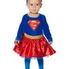 Spirit Halloween Baby Supergirl Dress Costume - DC Comics