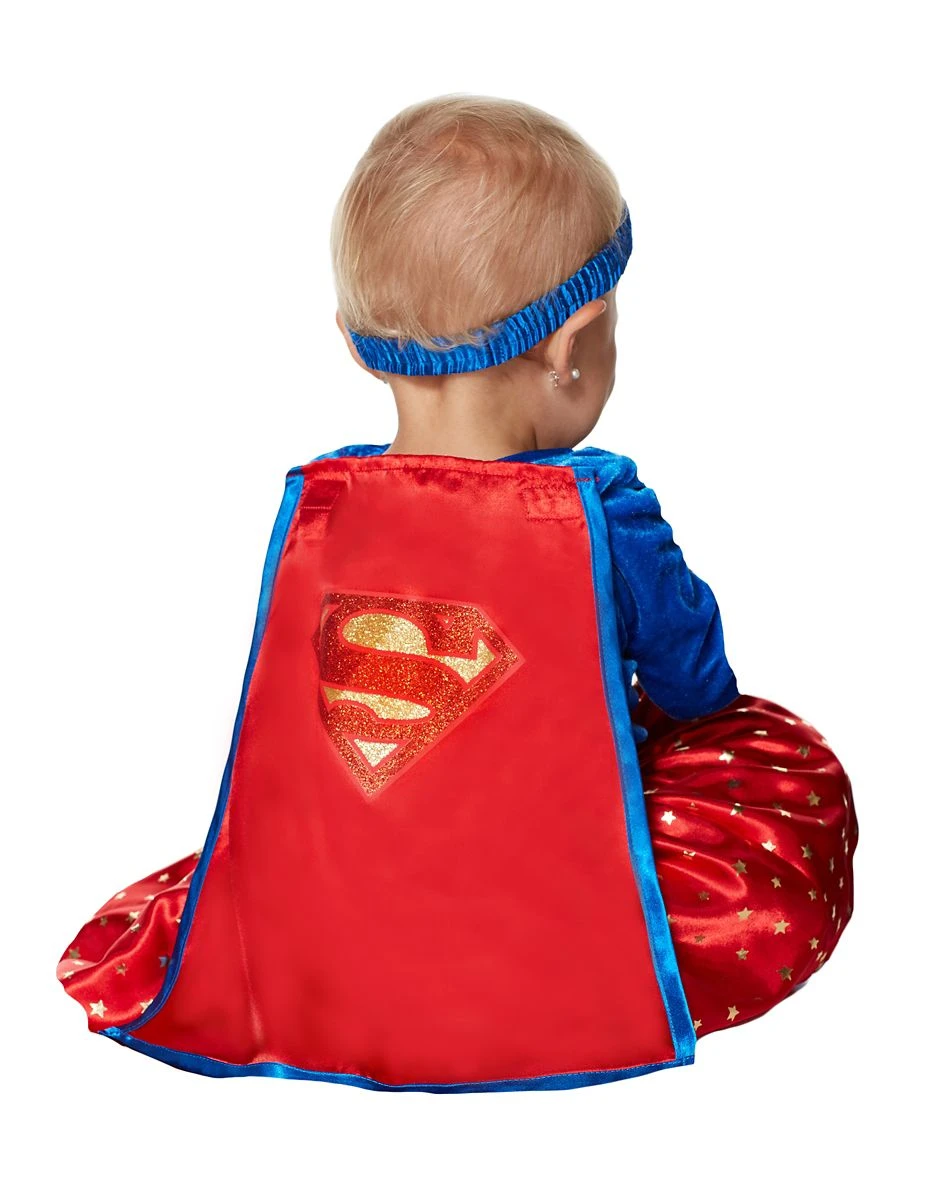 Spirit Halloween Baby Supergirl Dress Costume - DC Comics 2 Spirit Halloween Baby Supergirl Dress Costume - DC Comics - Image 2