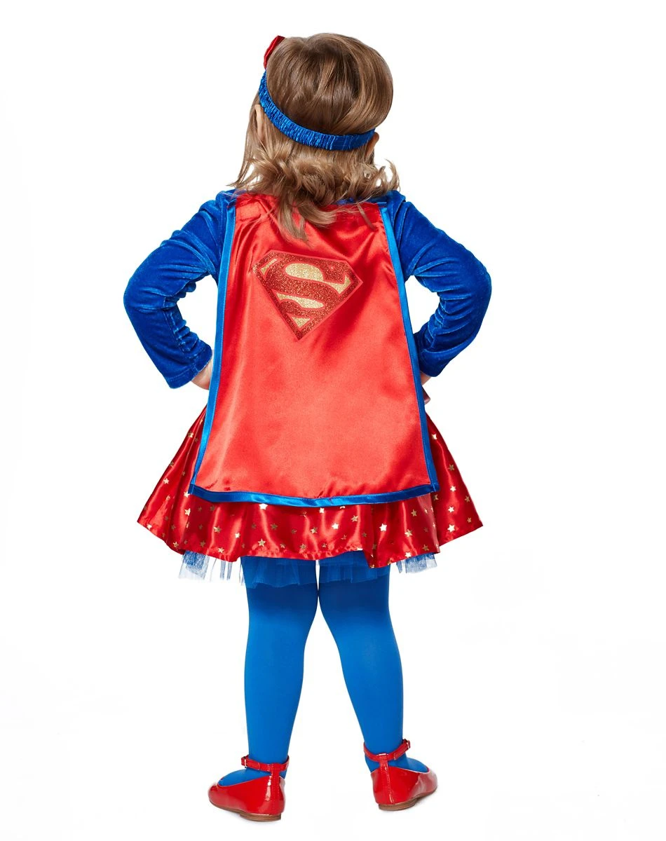 Spirit Halloween Baby Supergirl Dress Costume - DC Comics 4 Spirit Halloween Baby Supergirl Dress Costume - DC Comics - Image 4