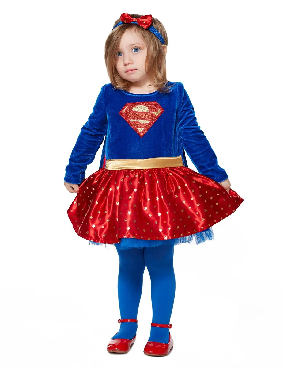 Spirit Halloween Baby Supergirl Dress Costume - DC Comics 5 Spirit Halloween Baby Supergirl Dress Costume - DC Comics - Image 5