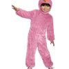 Spirit Halloween Toddler Pink Elmo One Piece Costume - Sesame Street