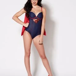 Spirit Halloween Supergirl Bodysuit - DC Comics 12 Spirit Halloween Supergirl Bodysuit - DC Comics -Cheap Trick Or Treat Hub Store 01355536 a