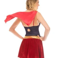 Spirit Halloween Supergirl Bodysuit - DC Comics 10 Spirit Halloween Supergirl Bodysuit - DC Comics -Cheap Trick Or Treat Hub Store 01355544 c