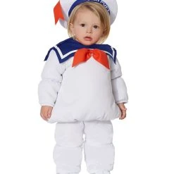 Spirit Halloween Baby Belly Stay Puft Marshmallow Costume - Ghostbusters