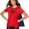 Spirit Halloween Caped Wonder Woman T-Shirt - DC Comics