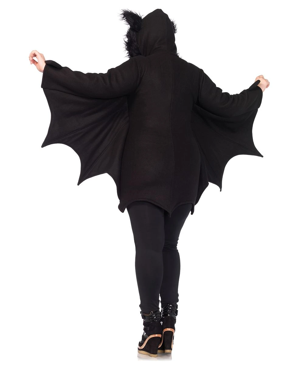 Spirit Halloween Adult Cozy Bat Plus Size Costume 2 Spirit Halloween Adult Cozy Bat Plus Size Costume - Image 2