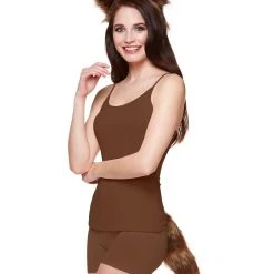 Spirit Halloween Faux Fur Brown Raccoon Kit