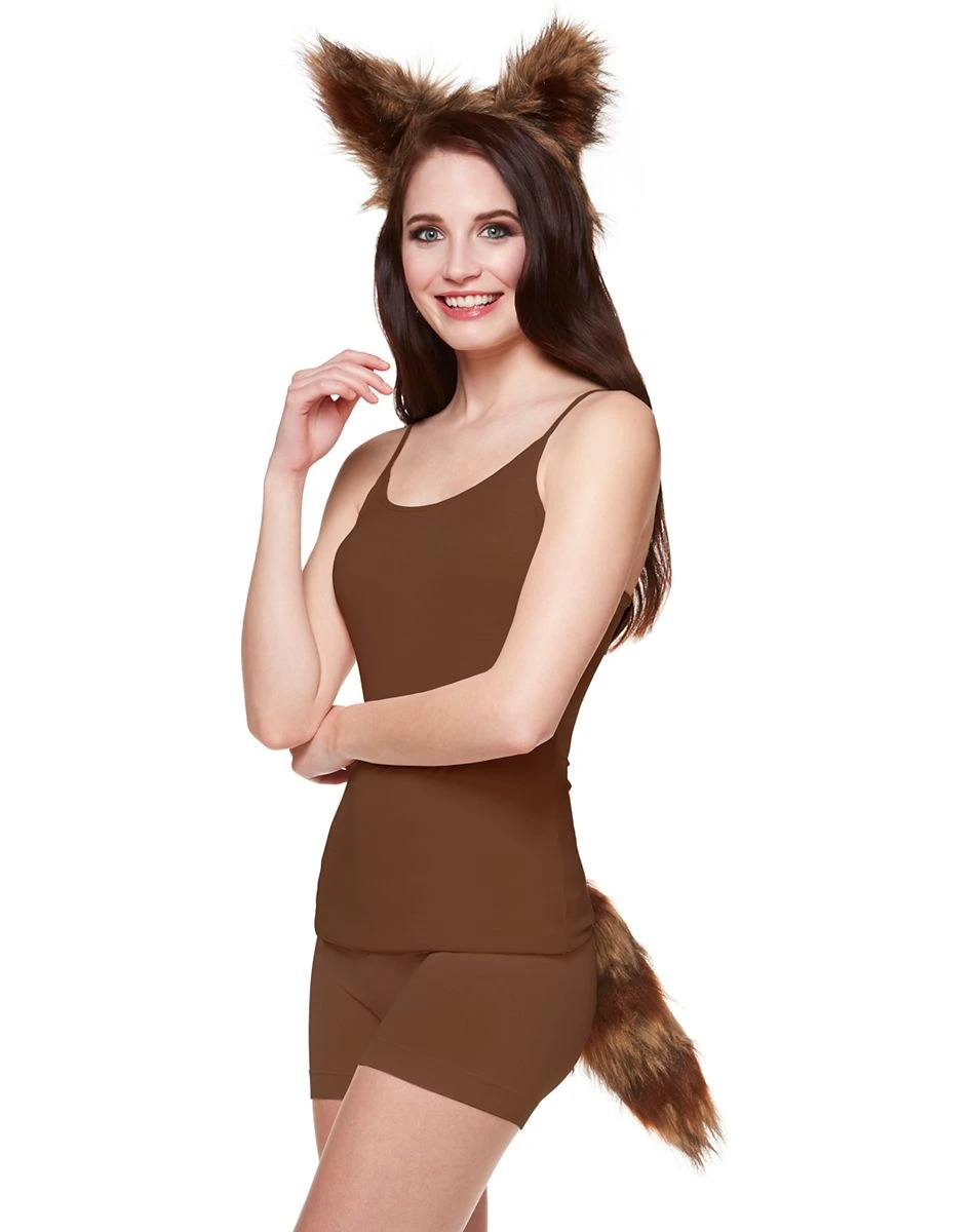 Spirit Halloween Faux Fur Brown Raccoon Kit 1 Spirit Halloween Faux Fur Brown Raccoon Kit