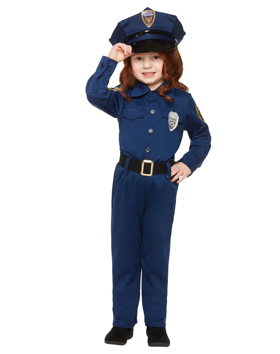 Spirit Halloween Toddler Police Officer Costume 1 Spirit Halloween Toddler Police Officer Costume