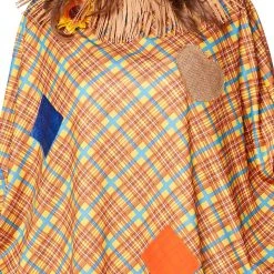 Spirit Halloween Adult Scarecrow Poncho -Cheap Trick Or Treat Hub Store 01360767 c