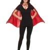 Spirit Halloween Red Metallic Cape