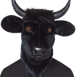 Spirit Halloween Moving Mouth Bull Full Mask