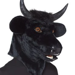 Spirit Halloween Moving Mouth Bull Full Mask 5 Spirit Halloween Moving Mouth Bull Full Mask -Cheap Trick Or Treat Hub Store 01361500 c