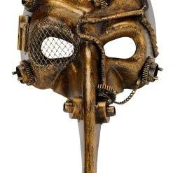Spirit Halloween Steampunk Plague Doctor Half Mask
