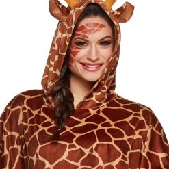 Spirit Halloween Adult Giraffe Poncho 7 Spirit Halloween Adult Giraffe Poncho -Cheap Trick Or Treat Hub Store 01361864 d