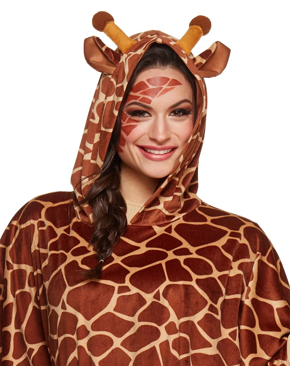Spirit Halloween Adult Giraffe Poncho 4 Spirit Halloween Adult Giraffe Poncho - Image 4