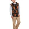 Spirit Halloween Brennan Sweater Vest and Wig - Step Brothers