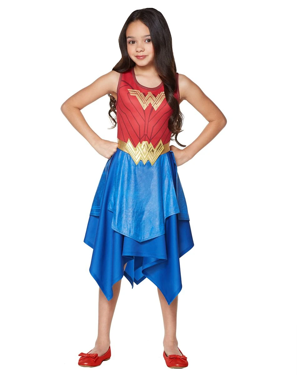 Spirit Halloween Kids Wonder Woman Costume Dress - DC Comics 1 Spirit Halloween Kids Wonder Woman Costume Dress - DC Comics