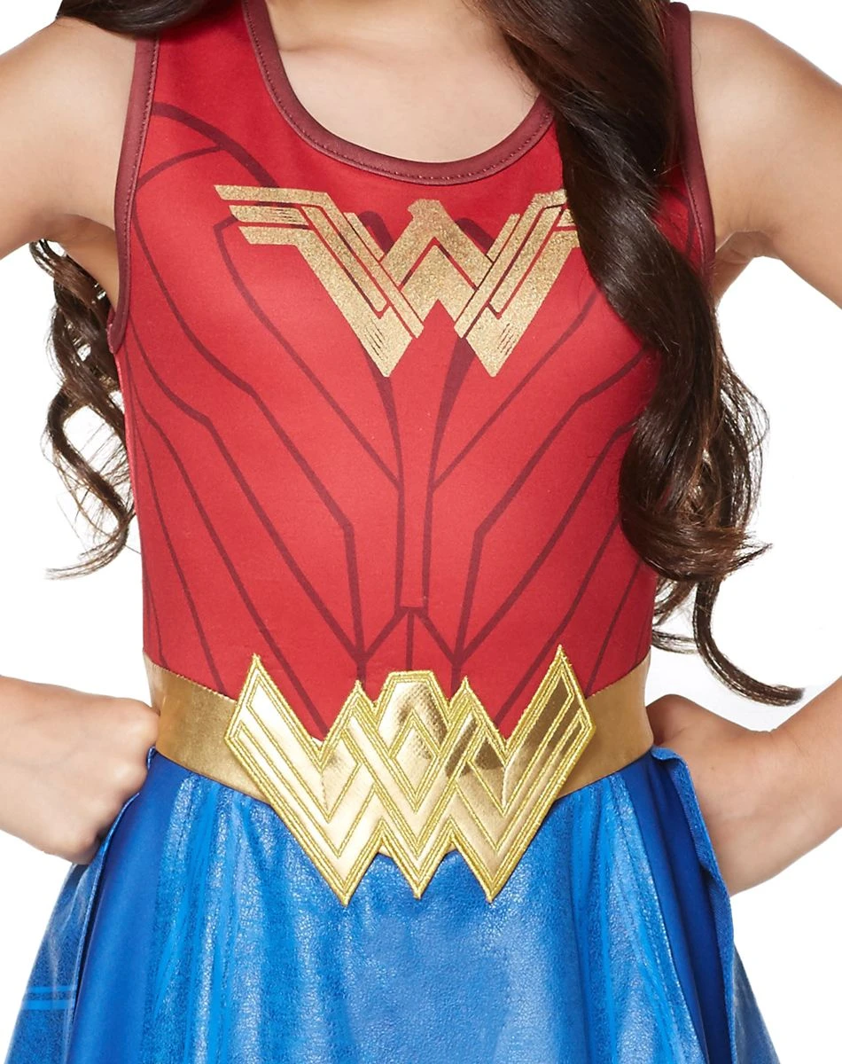 Spirit Halloween Kids Wonder Woman Costume Dress - DC Comics 4 Spirit Halloween Kids Wonder Woman Costume Dress - DC Comics - Image 4