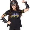 Spirit Halloween Kids Caped Batgirl T Shirt - DC Comics