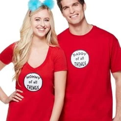 Spirit Halloween Mommy and Daddy of All Things Patch Set - Dr. Seuss