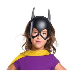 Spirit Halloween Kids Batgirl Half Mask - DC Comics