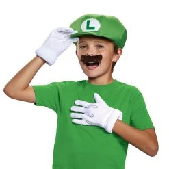Spirit Halloween Kids Luigi Costume Kit - Nintendo