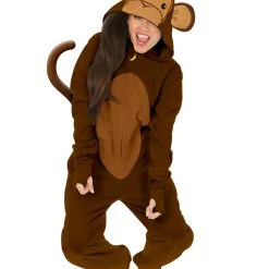 Spirit Halloween Adult Monkey Union Suit -Cheap Trick Or Treat Hub Store 01368257 b