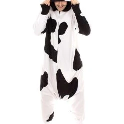 Spirit Halloween Adult Cow Union Suit