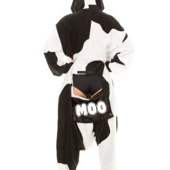 Spirit Halloween Adult Cow Union Suit -Cheap Trick Or Treat Hub Store 01368307 c