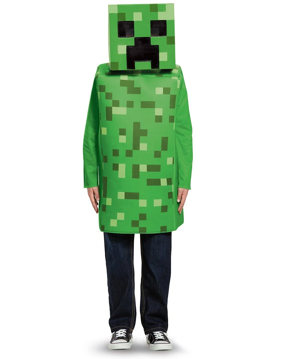 Spirit Halloween Kids Creeper Costume - Minecraft 1 Spirit Halloween Kids Creeper Costume - Minecraft