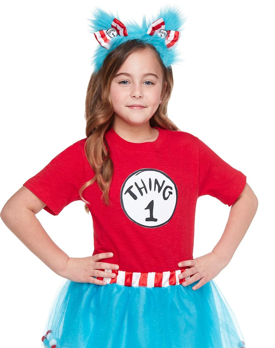 Spirit Halloween Thing 1-5 Glitter Patches - Dr. Seuss 1 Spirit Halloween Thing 1-5 Glitter Patches - Dr. Seuss