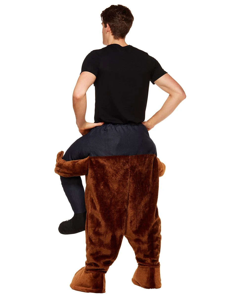 Spirit Halloween Adult Bear Piggyback Costume 2 Spirit Halloween Adult Bear Piggyback Costume - Image 2