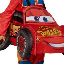 Spirit Halloween Toddler Lightning McQueen 3D Car Ride-Along Costume - Cars -Cheap Trick Or Treat Hub Store 01369461 e